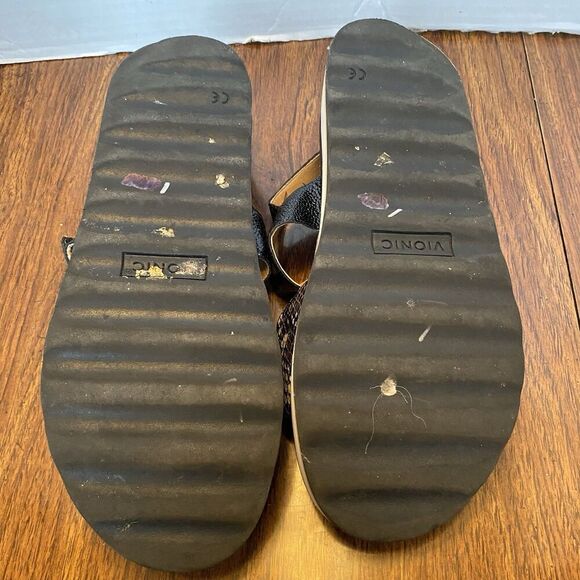 Vionic Women's Brielle Backstrap Platform Sandals Supportive Size 9 Shoes - Picture 6 of 7